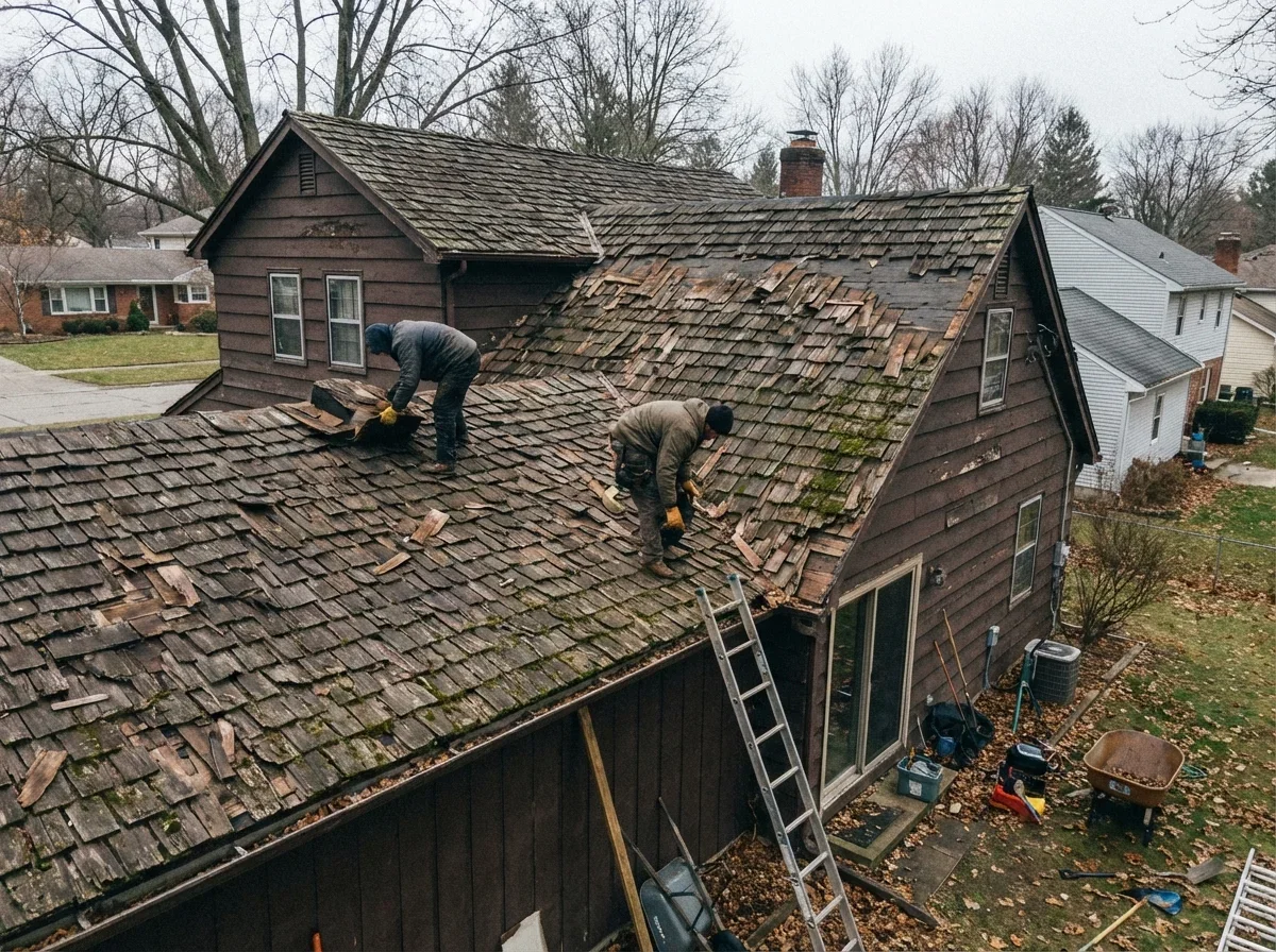 Wisconsin weather takes its toll; time for cedar shake roofing