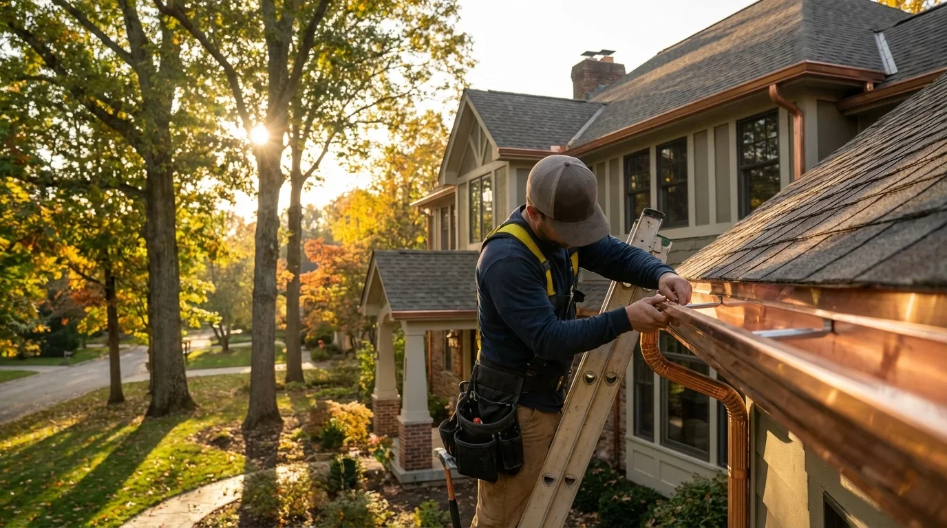 Gutter Installation project